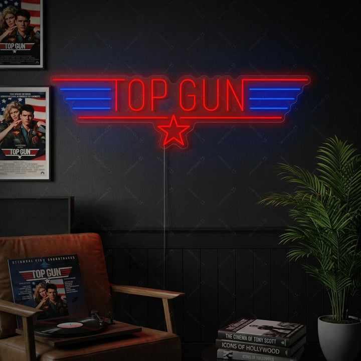 "Top Gun" Neonbord