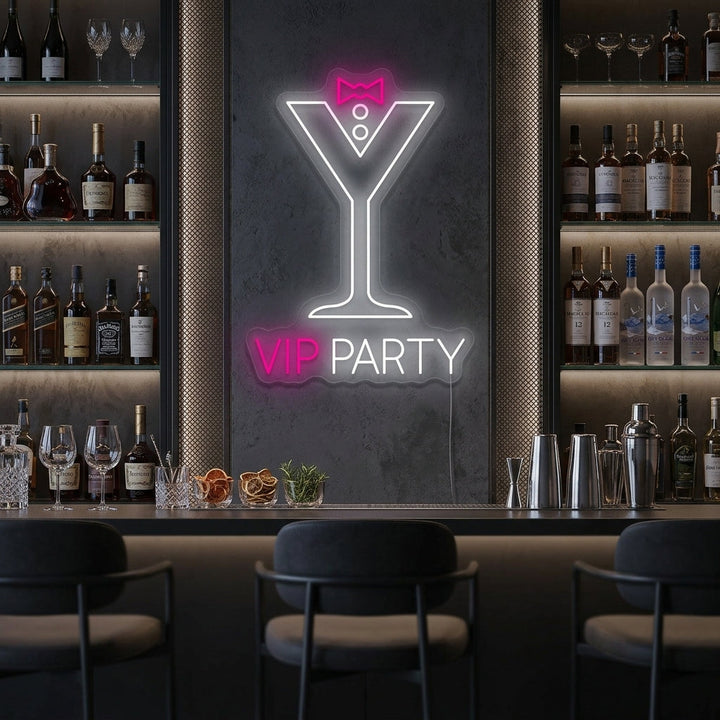 "Vip Party" Neonbord