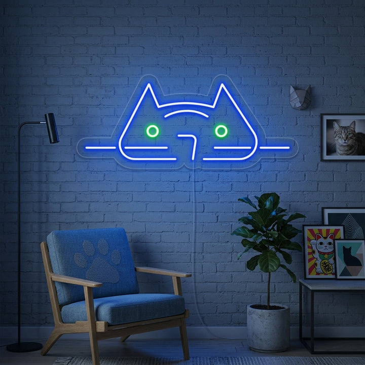 "Coole Kat" Neon Verlichting