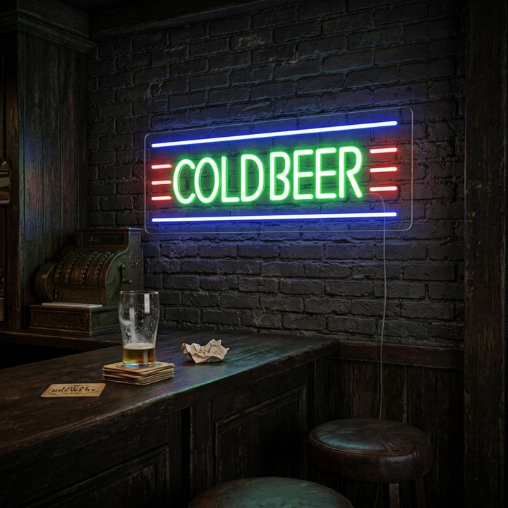 "Cold Beer" Neon Verlichting