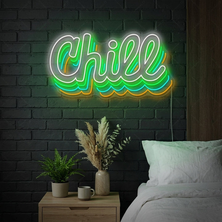 "Chill" Neonbord