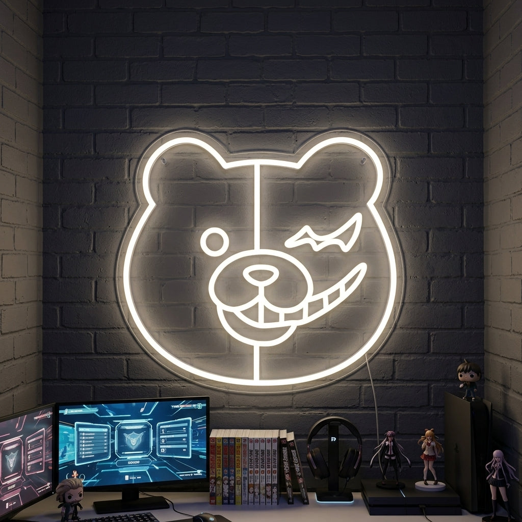 "Monokuma" Neon Verlichting