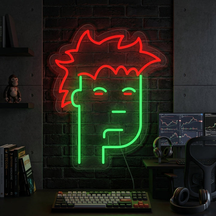 "NTD Aap" Neon Verlichting