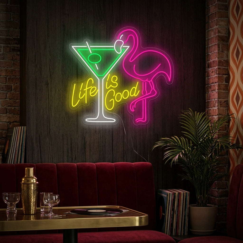 "Life Is Good" Neonbord