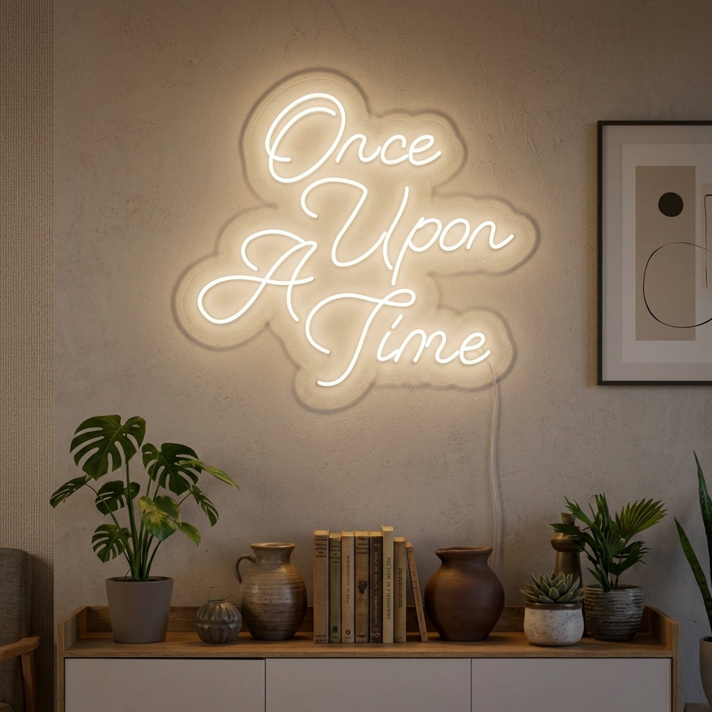 "Once Upon A Time" Neon Verlichting