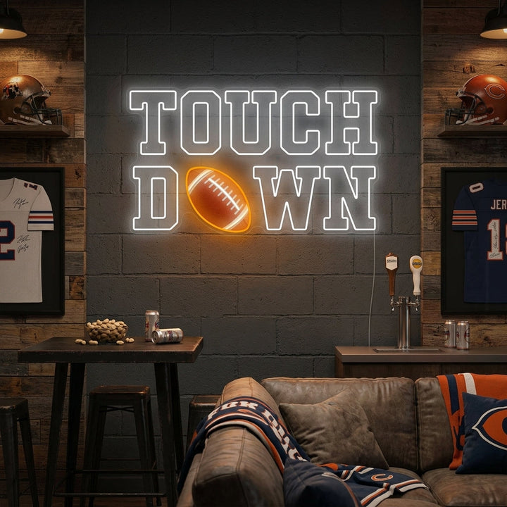 "Touchdown" Neonbord