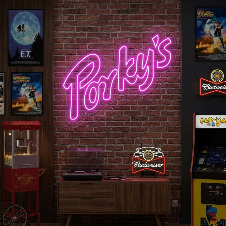 "Porky" Neon Verlichting