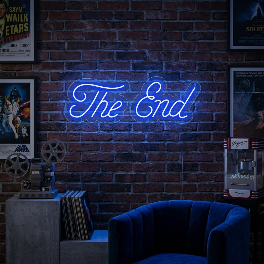 "The End" Neon Verlichting
