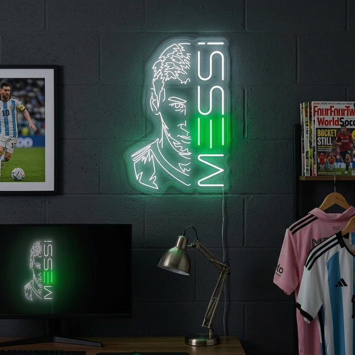 "Messi" Neonbord