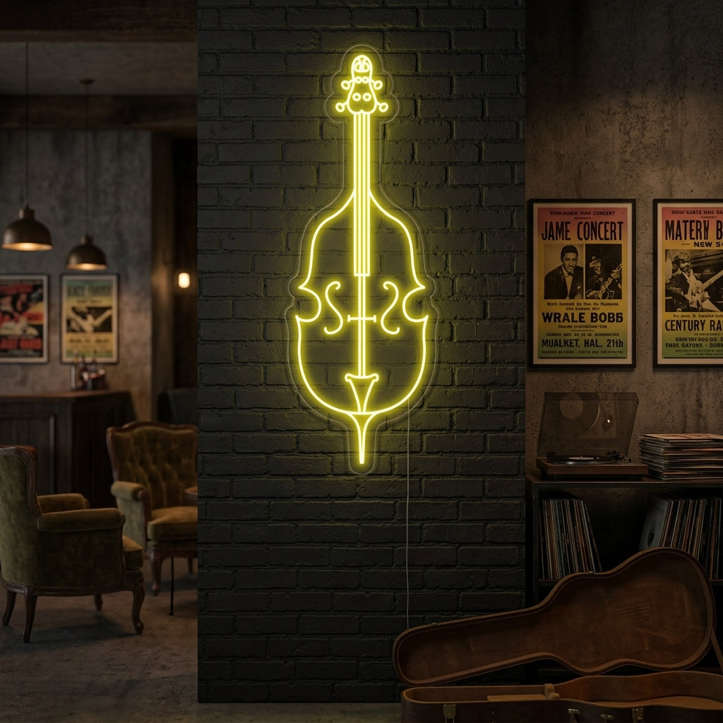 "Cello" Neon Verlichting