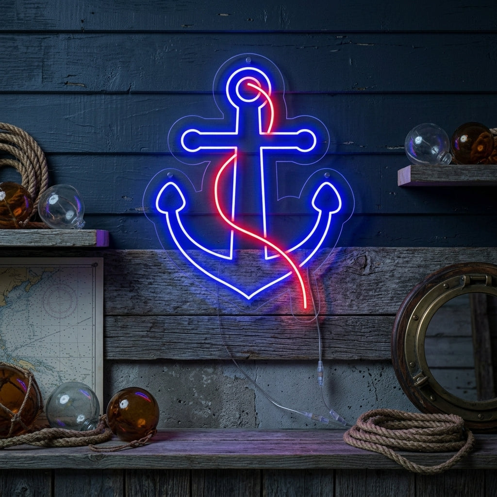 "Anker" Neon Verlichting