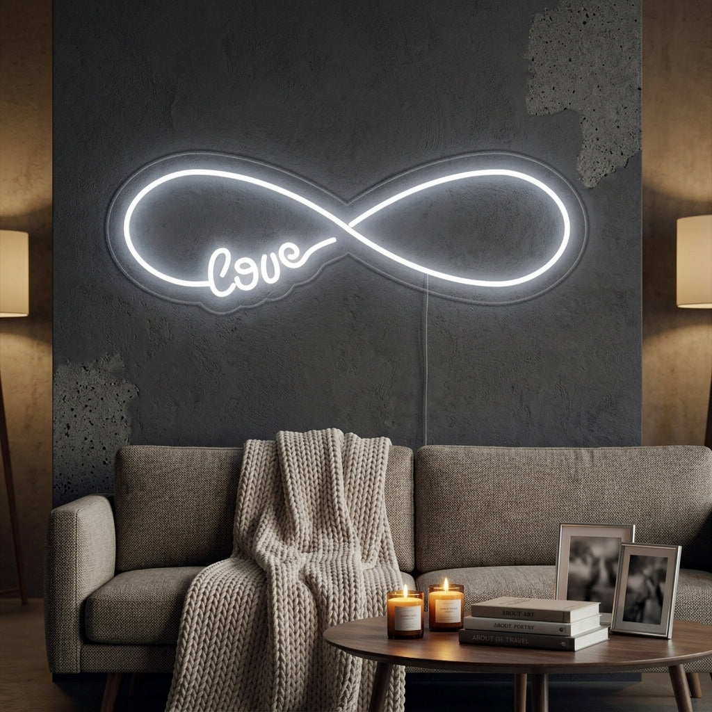 "Oneindige Liefde" Neon Verlichting