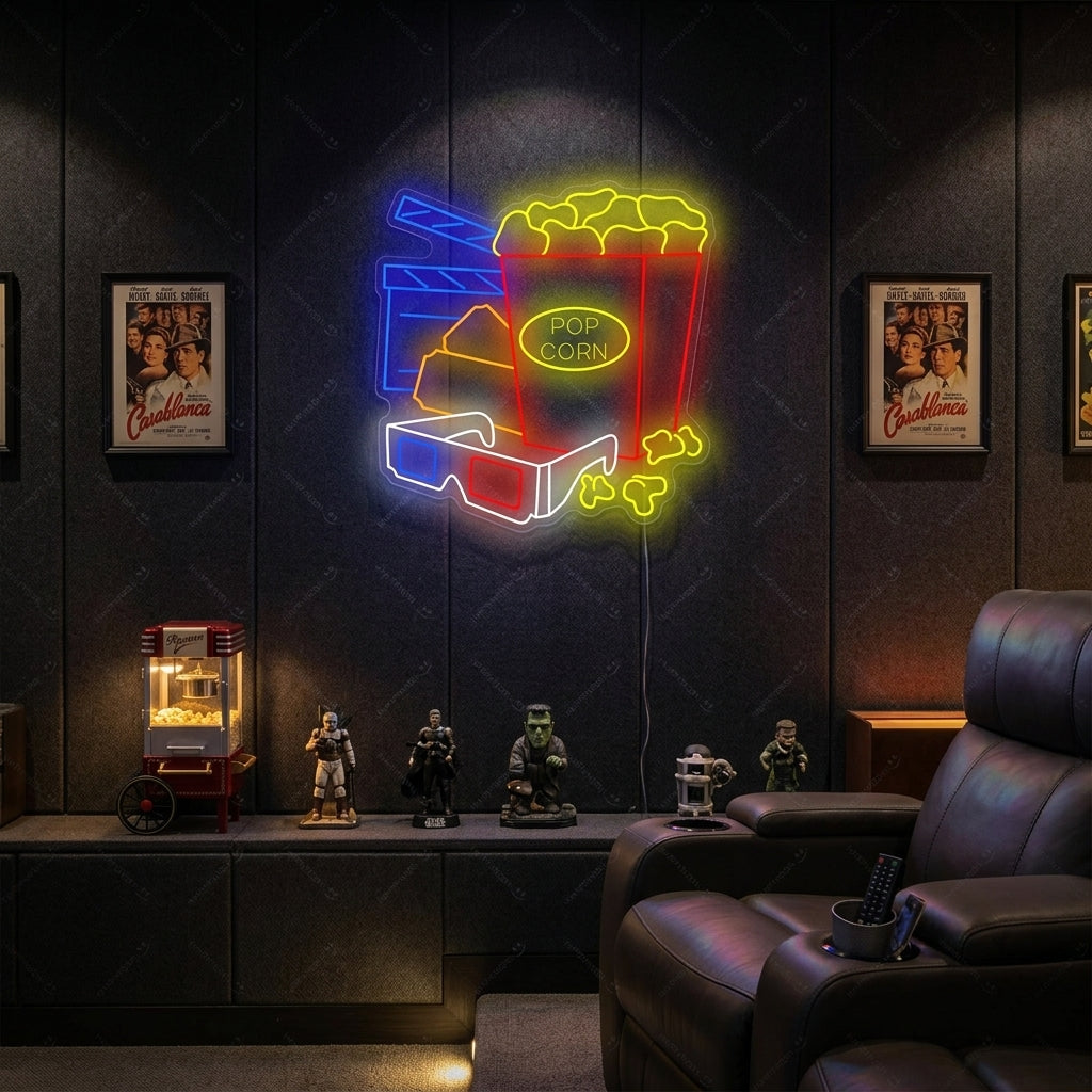 "Bioscoop Filmtijd" Neonbord