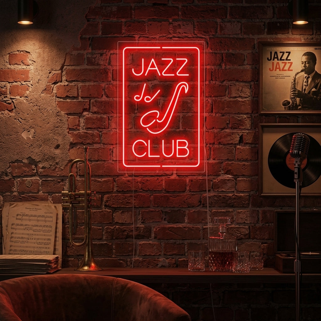 "The Jazz Club" Neon Verlichting
