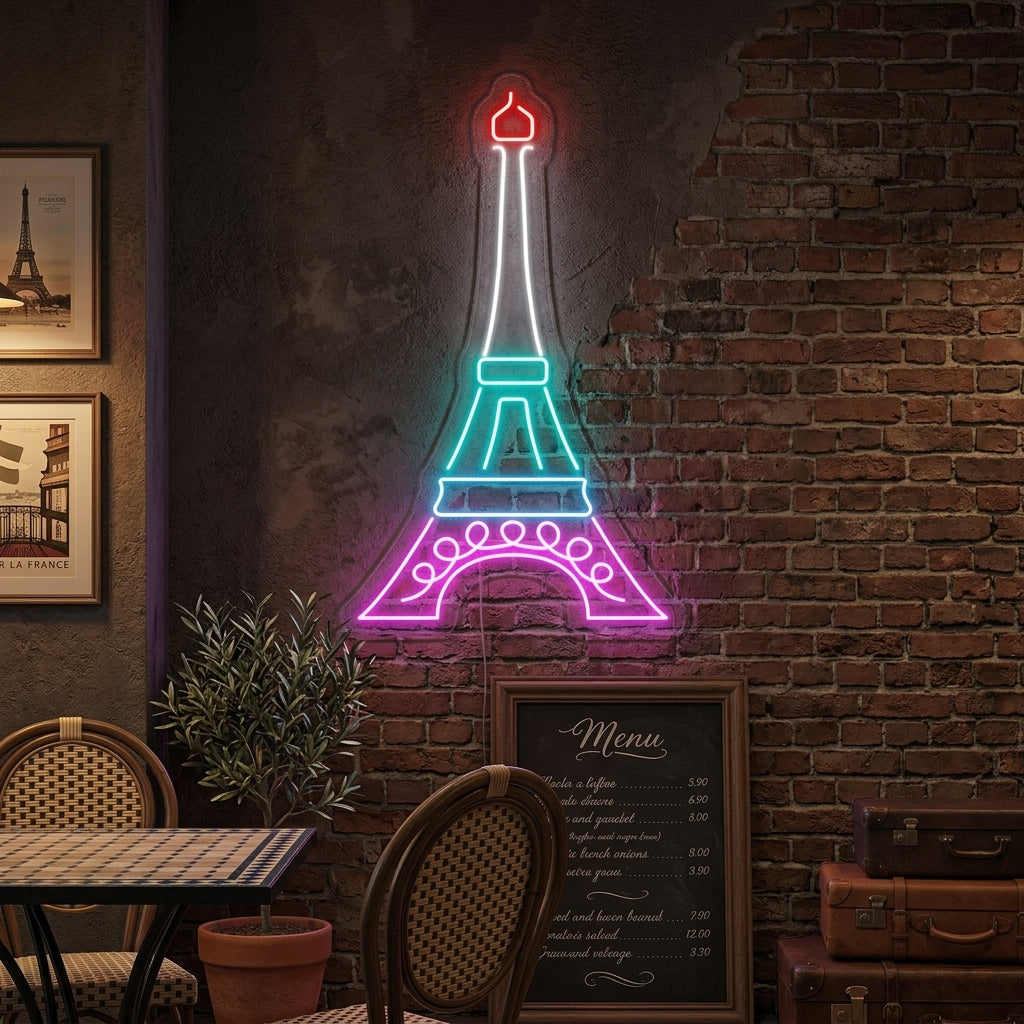 "Eiffeltoren" Neon Verlichting