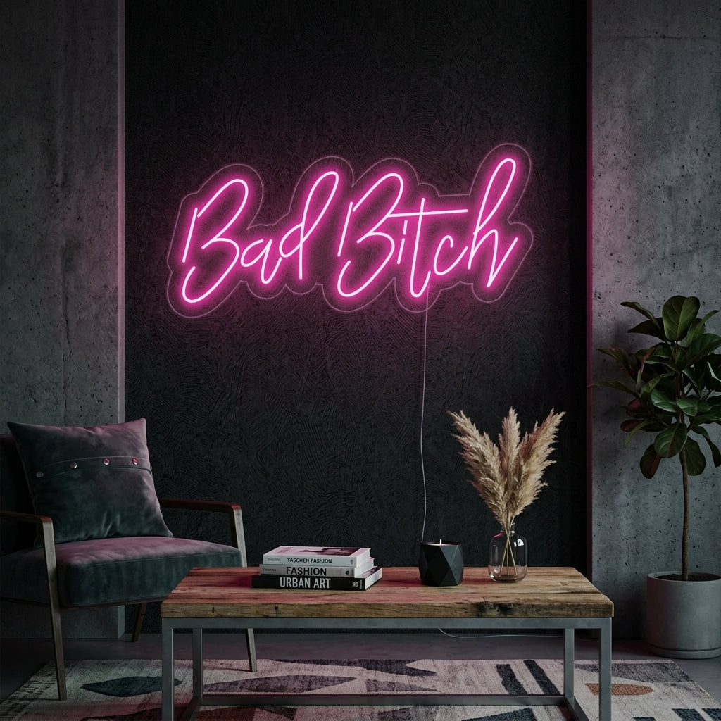 "Bad Bitch" Neon Verlichting