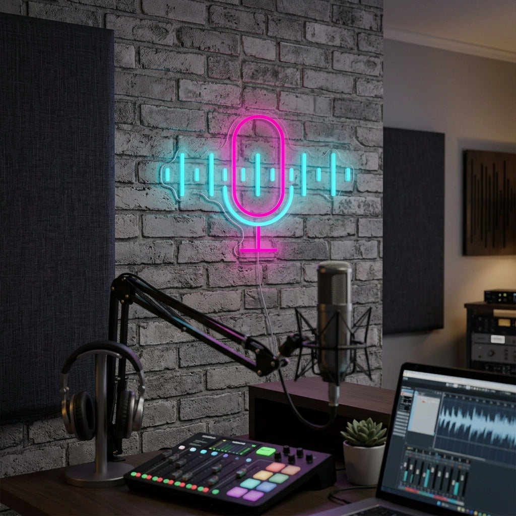 "Podcast" Neonbord