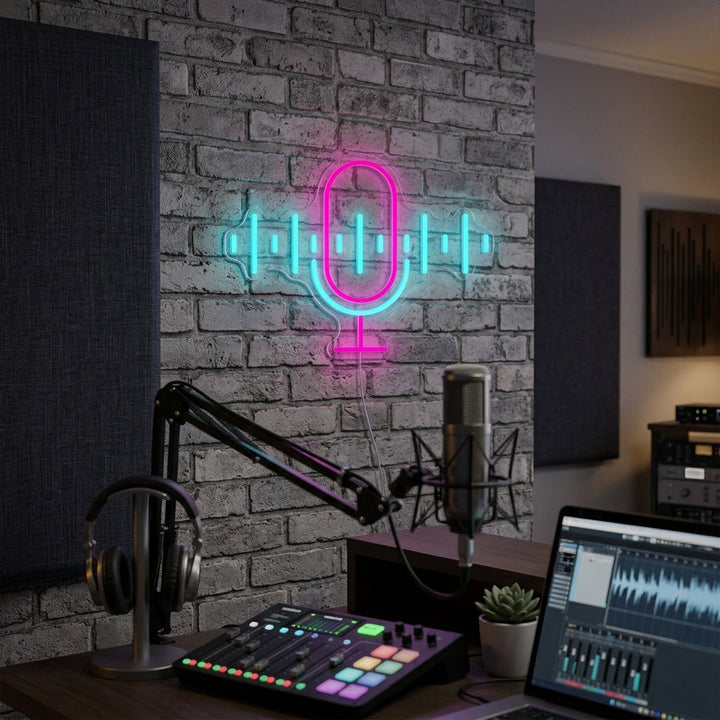 "Podcast" Neonbord