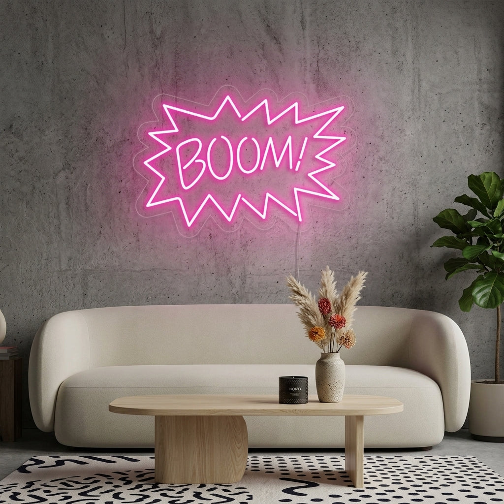 "Boem" Neon Verlichting