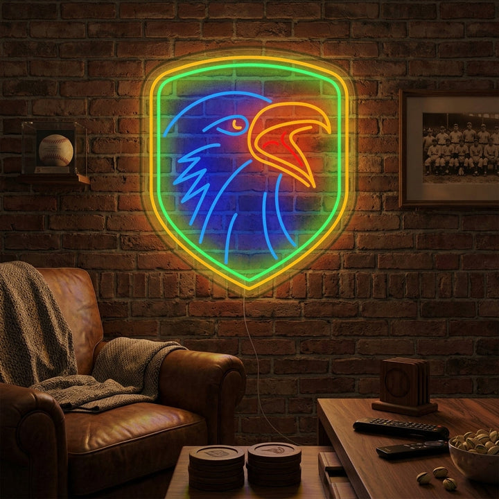 "Adelaar Met Shiled" Neon Verlichting