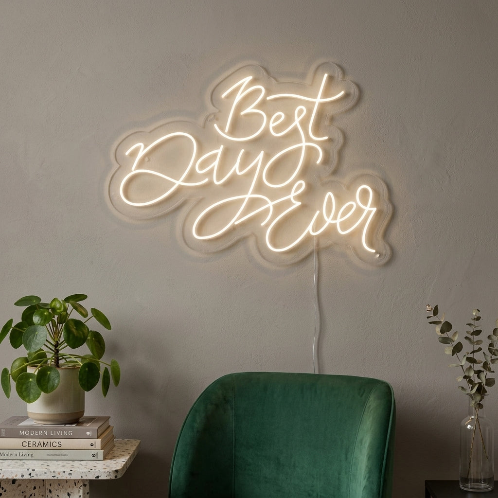 "Best Day Ever" Neon Verlichting