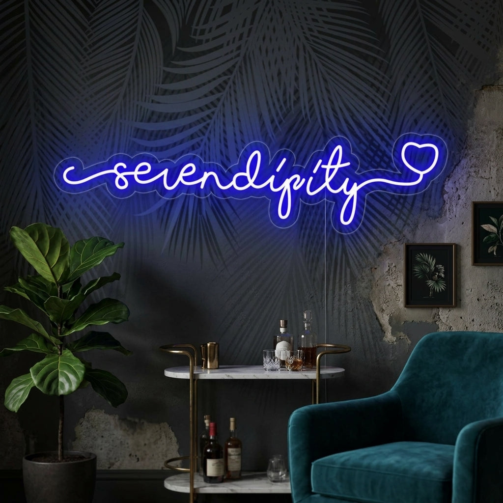 "Serendipity" Neon Verlichting