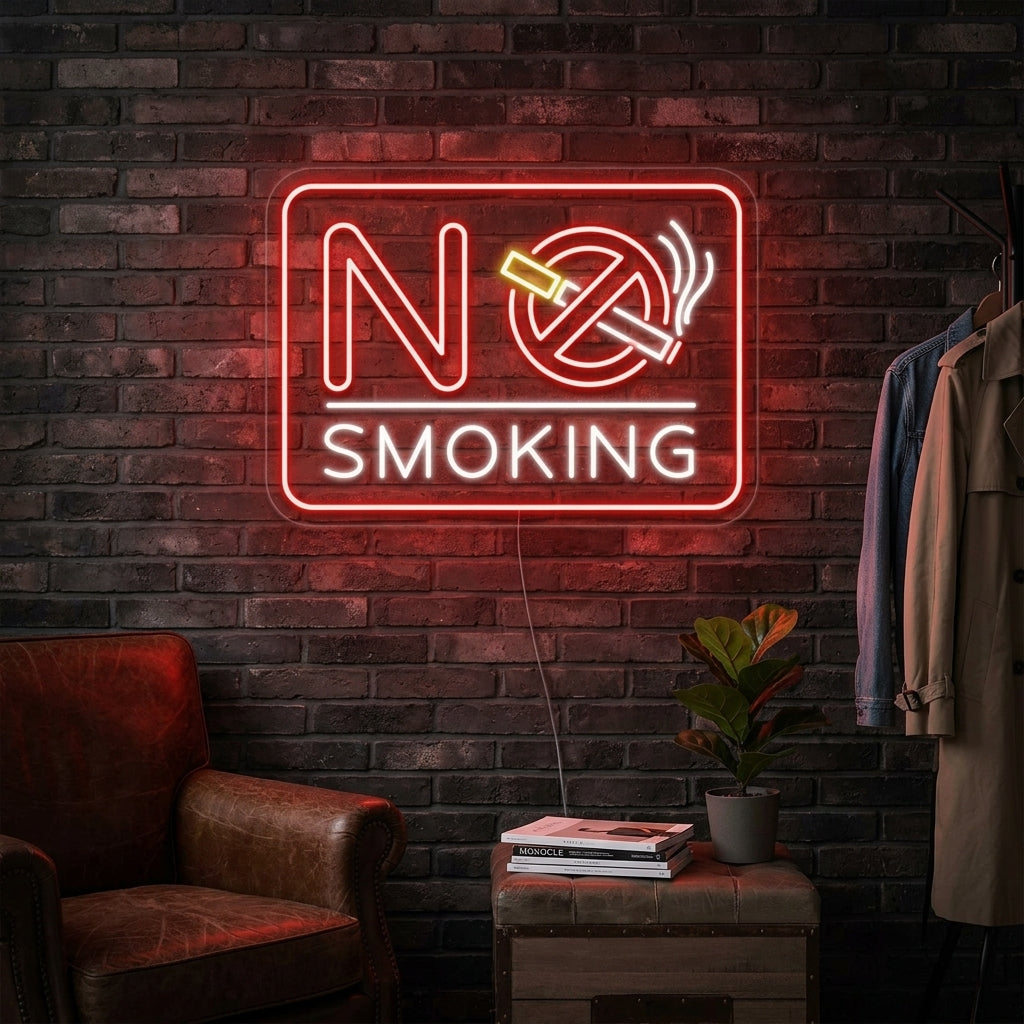 "No Smoking" Neon Verlichting