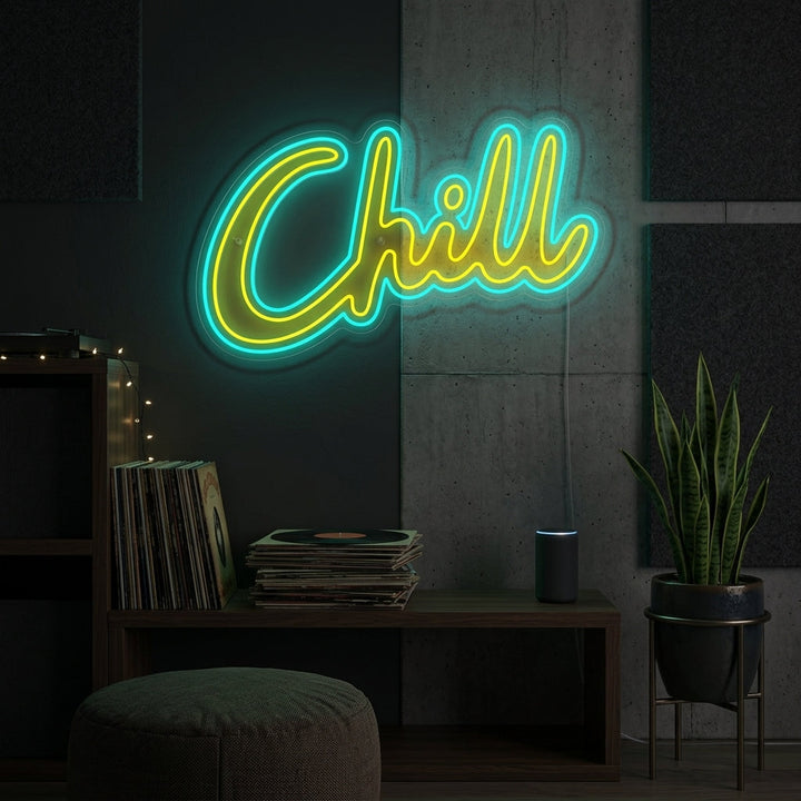 "Chill" Neonbord