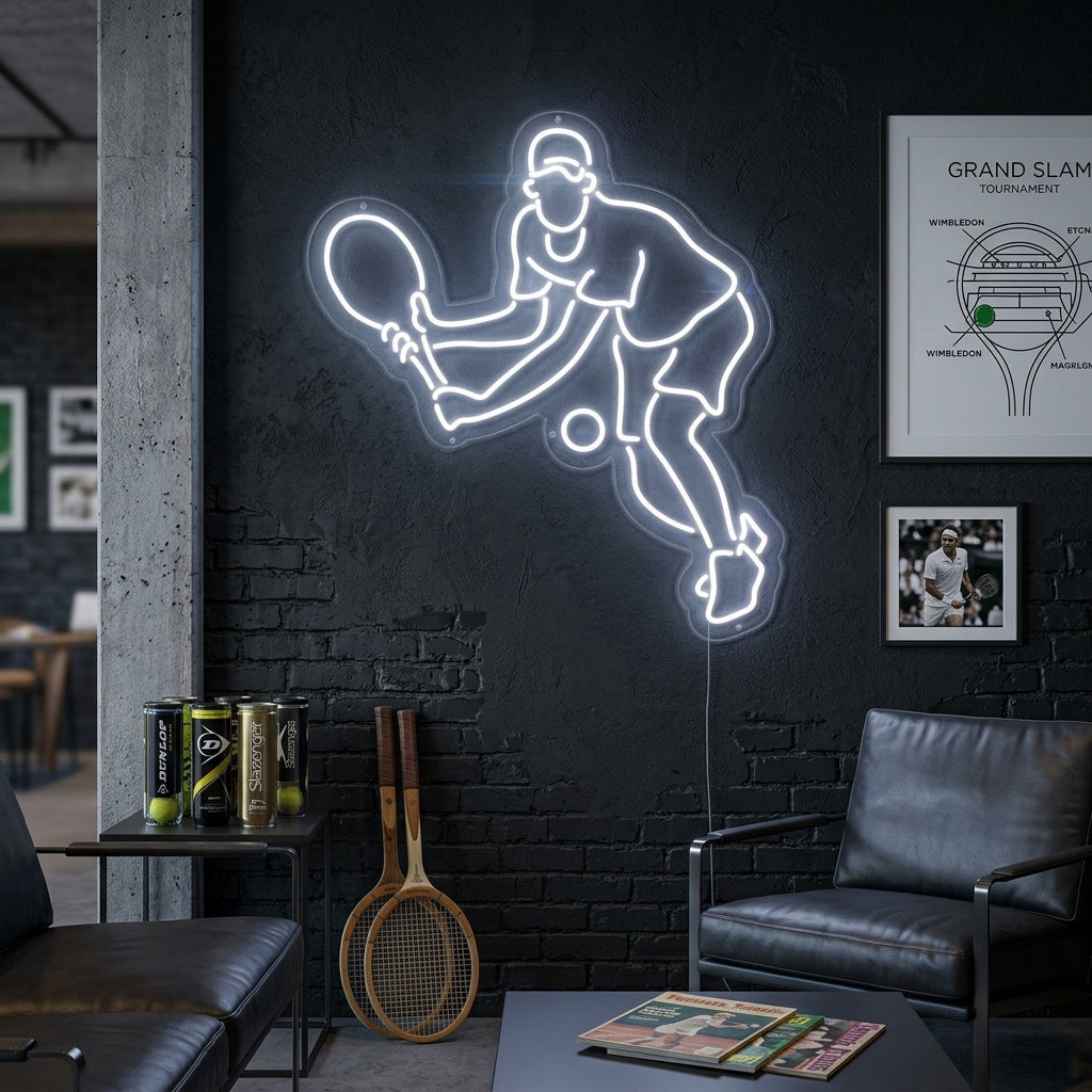 "Tennisser" Neon Verlichting