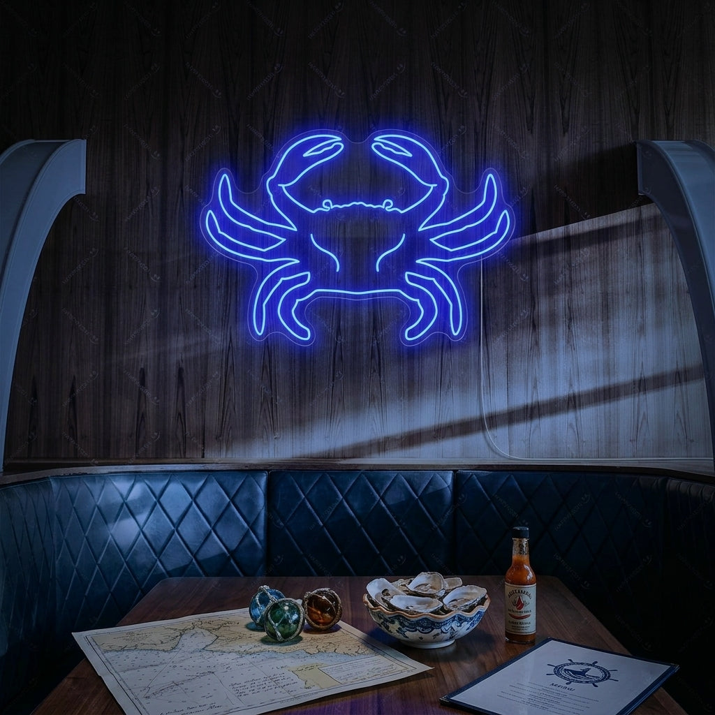 "Krab" Neonbord