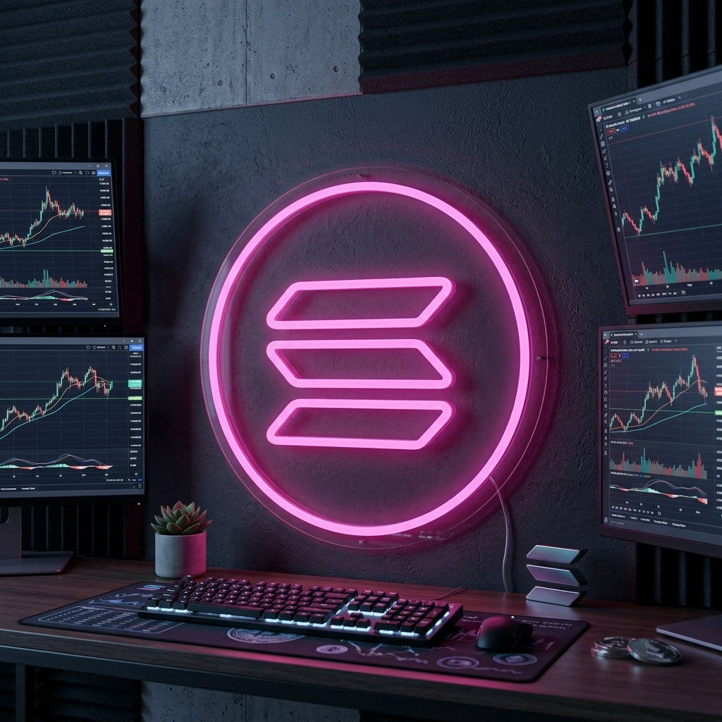 "Solana Sol-Logo" Neon Verlichting