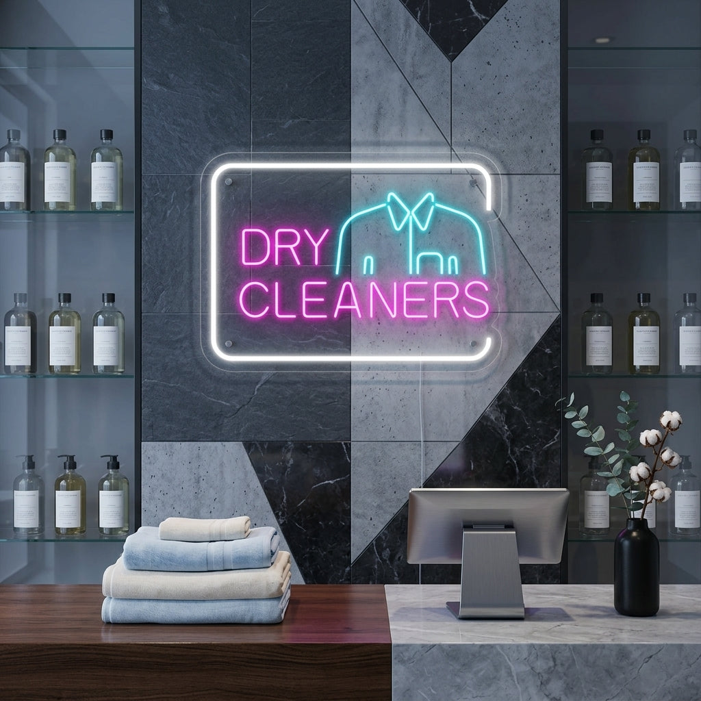 "Dry Cleaners" Neon Verlichting