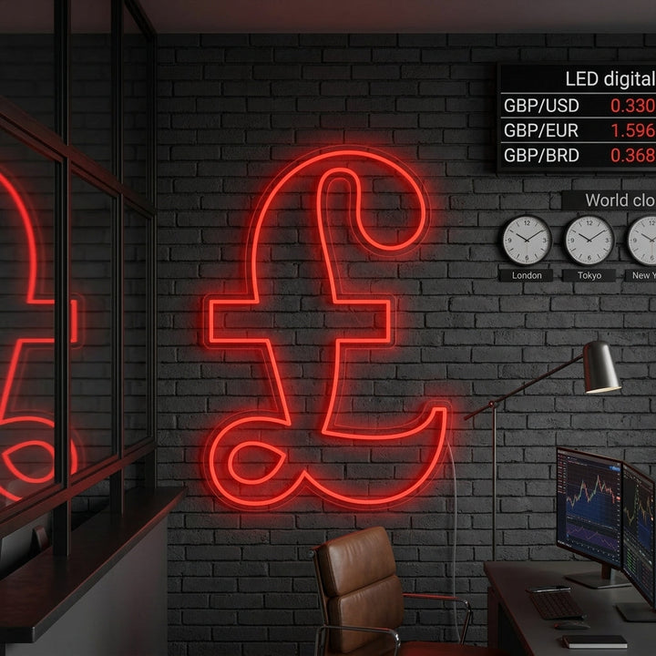 "Pond Symbool" Neon Verlichting