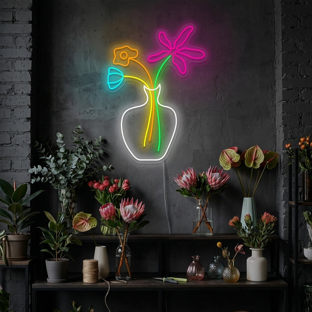 "Bloem" Neonbord