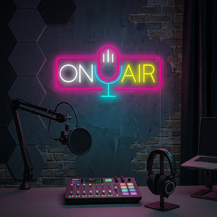 "On Air" Neonbord