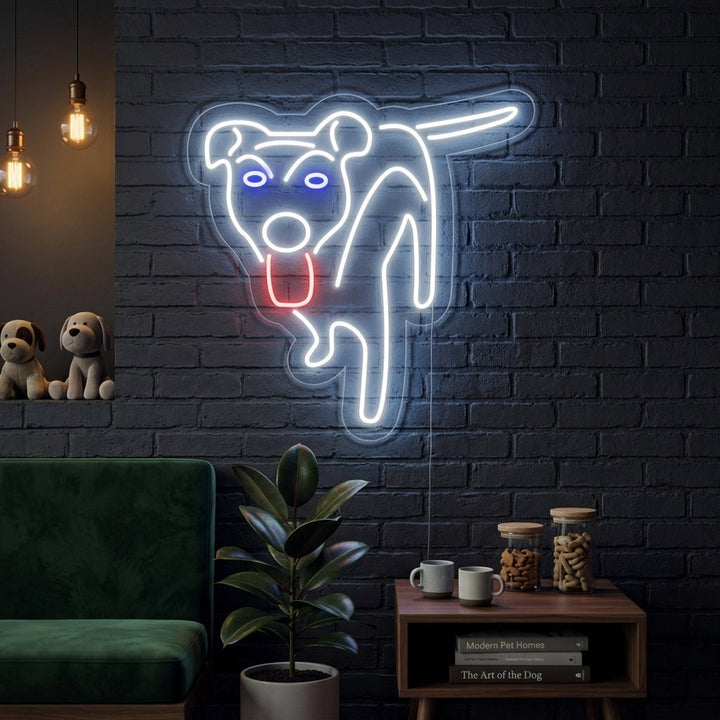 "Hond Logo" Neon Verlichting