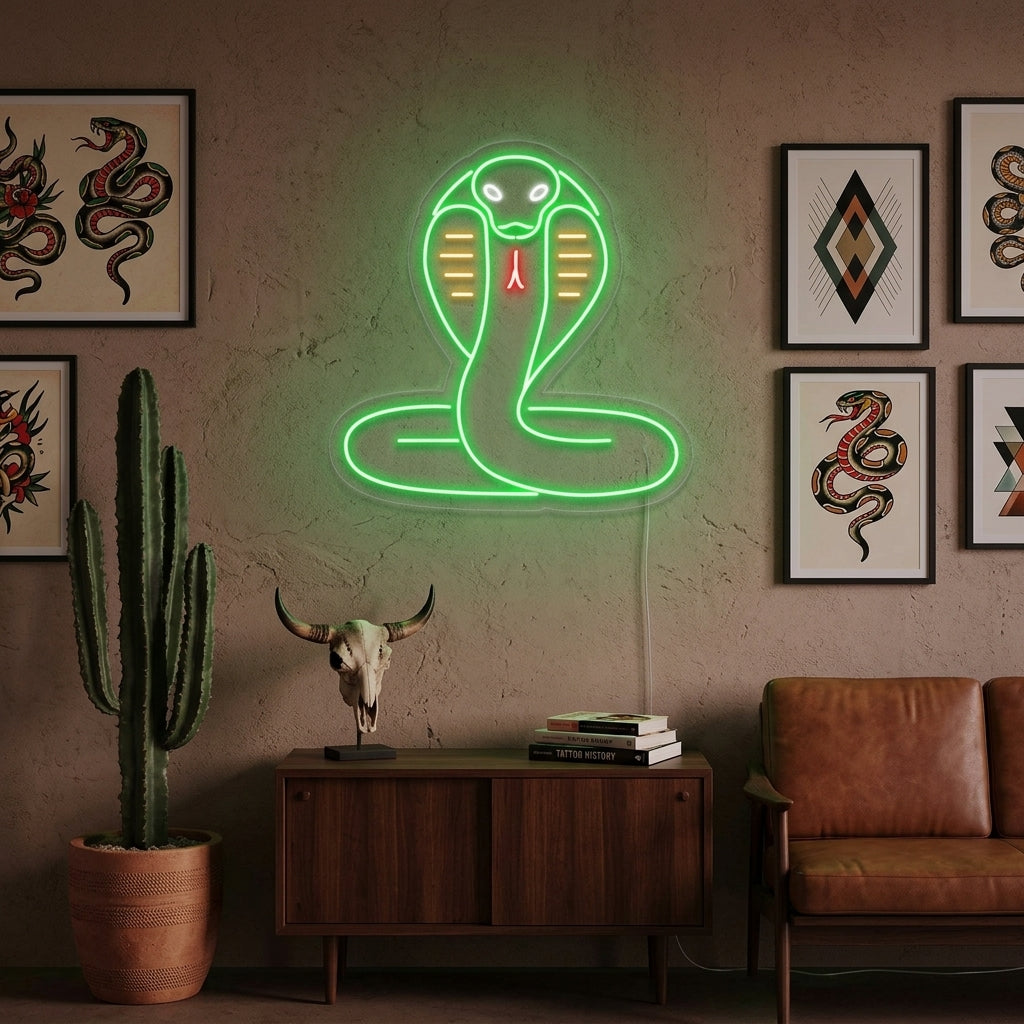 "Cobra Slang" Neon Verlichting