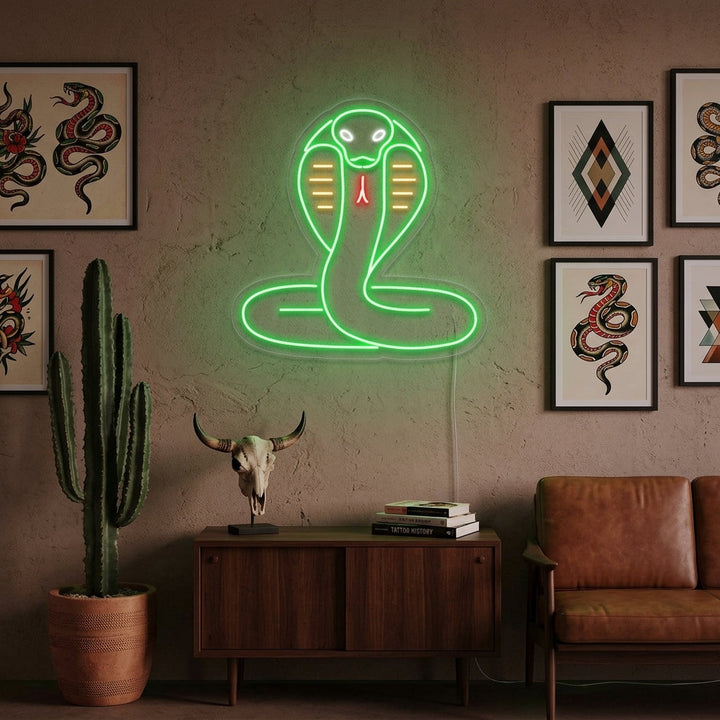 "Cobra Slang" Neon Verlichting