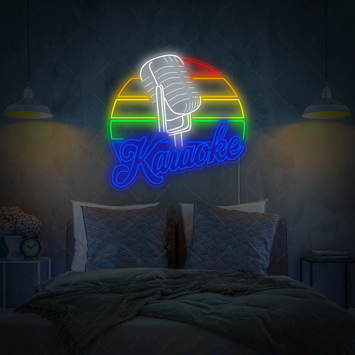 "Karaoke" Neonbord