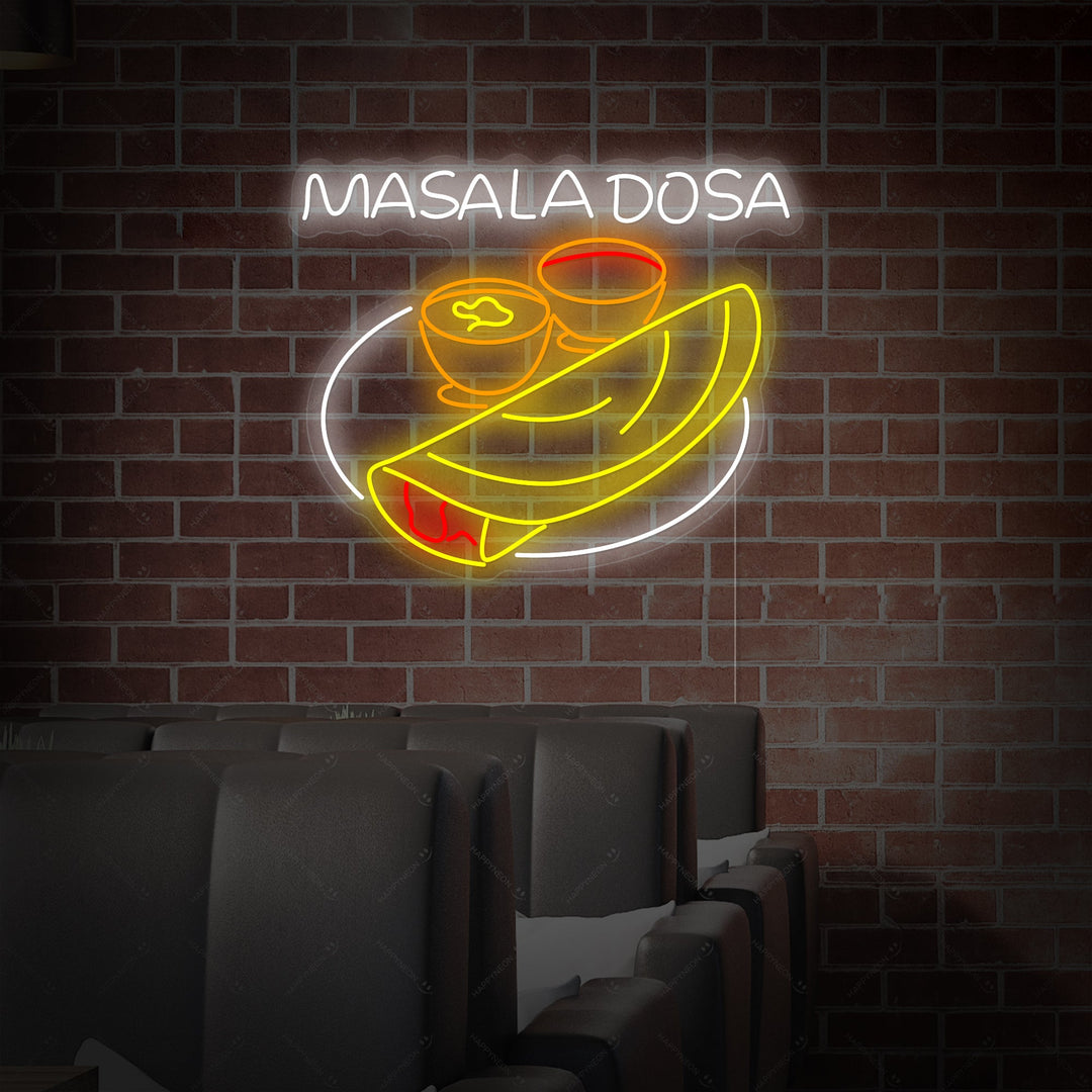 "Masala Dosa" Neonbord