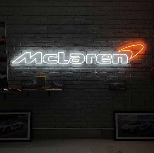 McLaren logo LED neon lichtbord