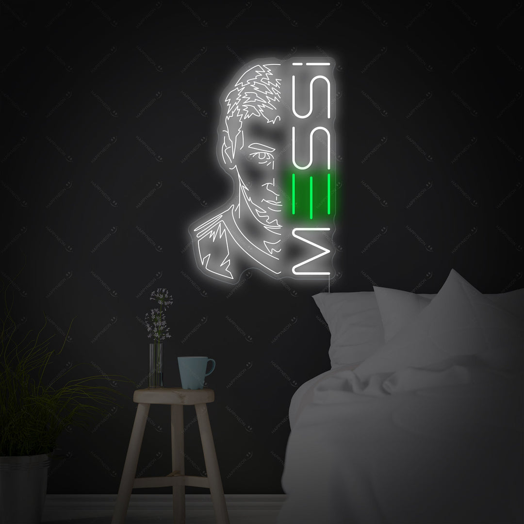 "Messi" Neonbord