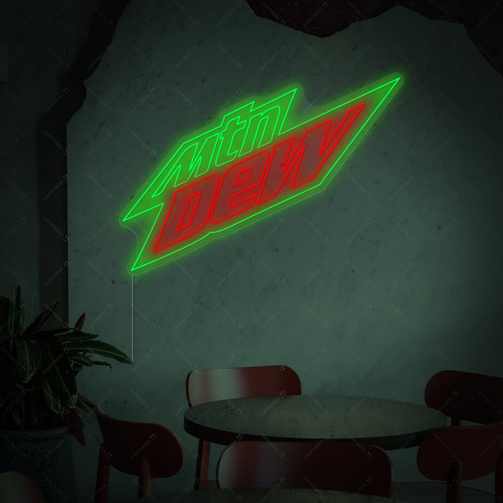 "Mountain Dew" Neonbord
