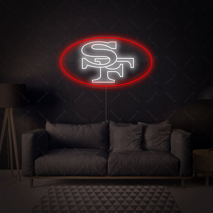 "Nfl Sf 49ers" Neonbord