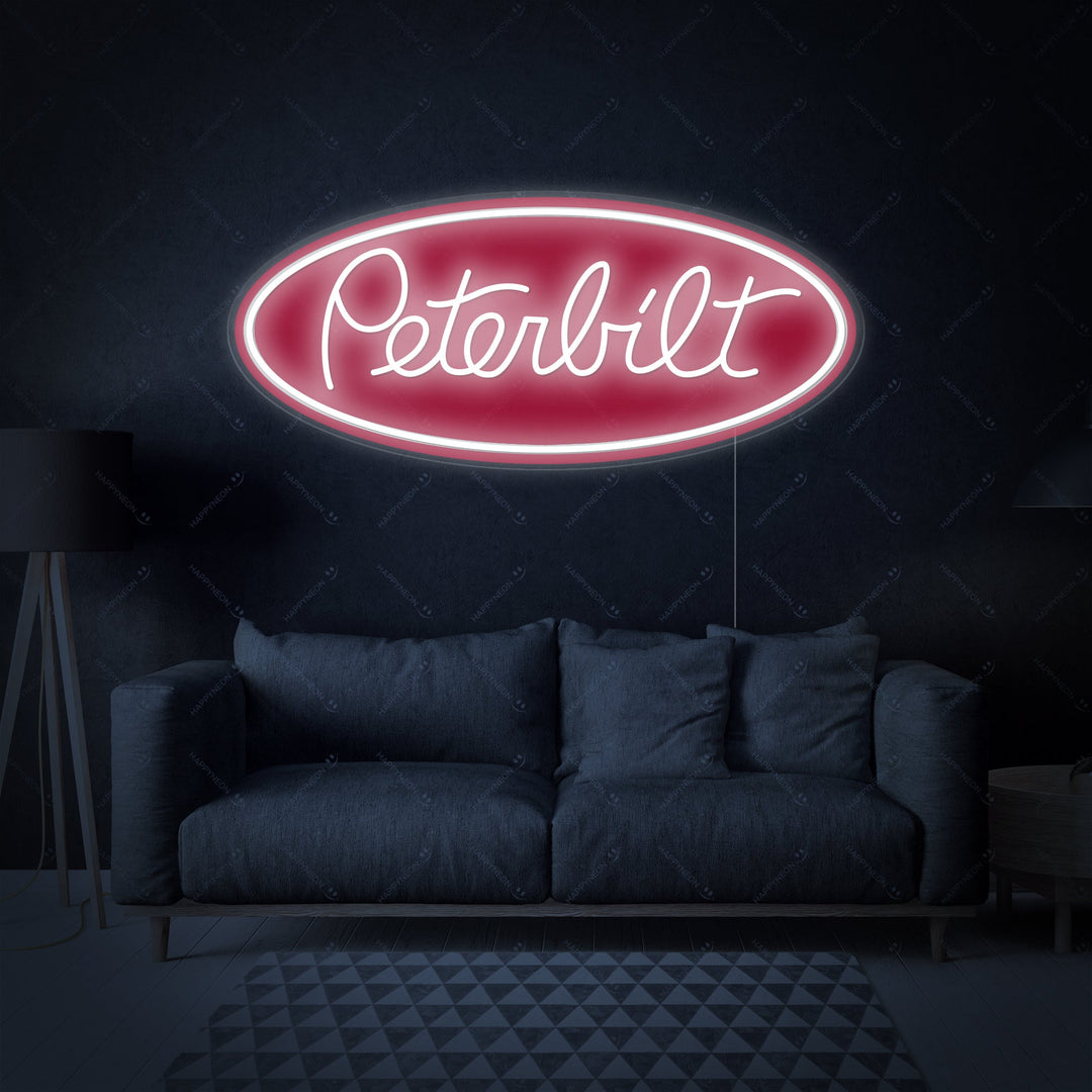 "Peterbil Logo" Neonbord