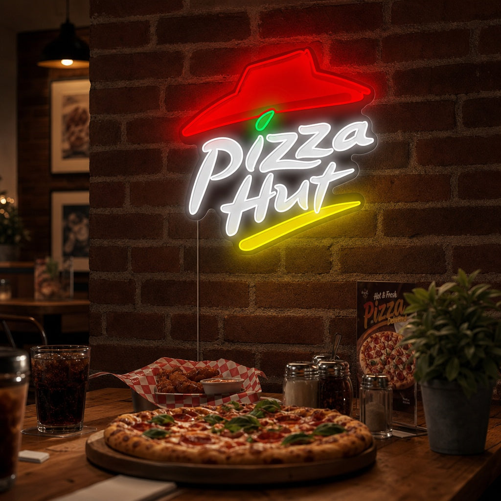 "Pizza Brand Logo" Neonbord