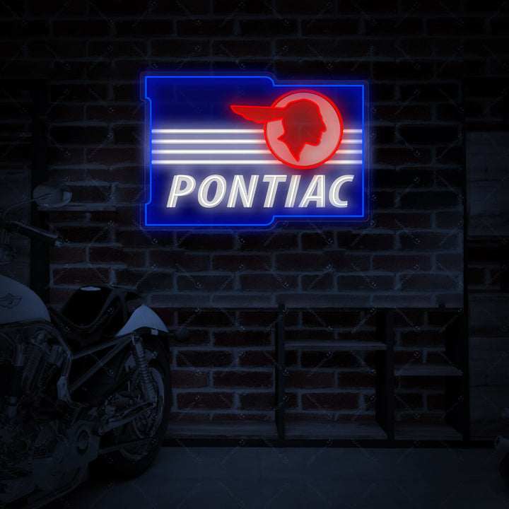 "Ponti-Car" Neonbord