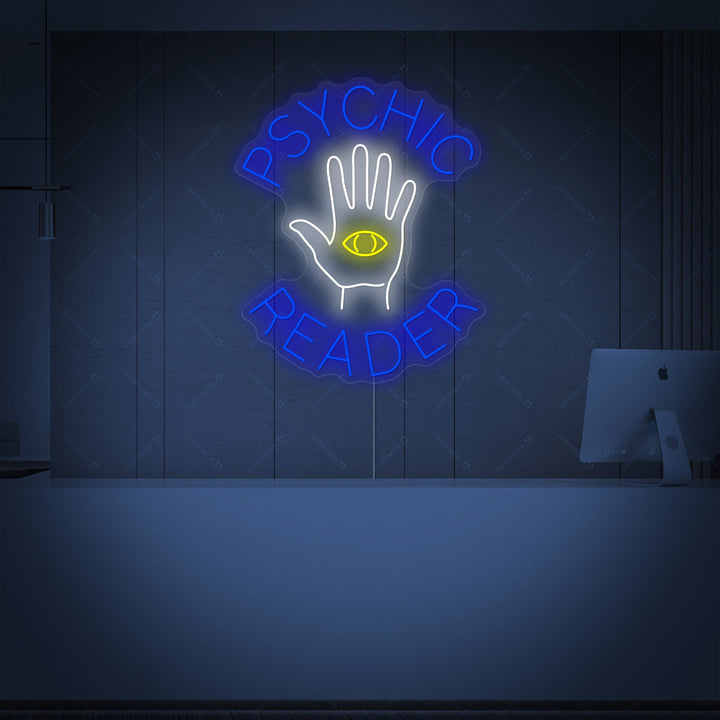 "Psychic Reader" Neonbord