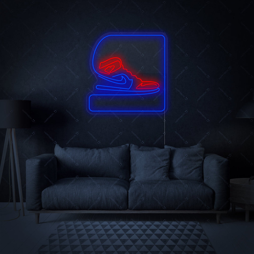 "Sneaker" Neonbord