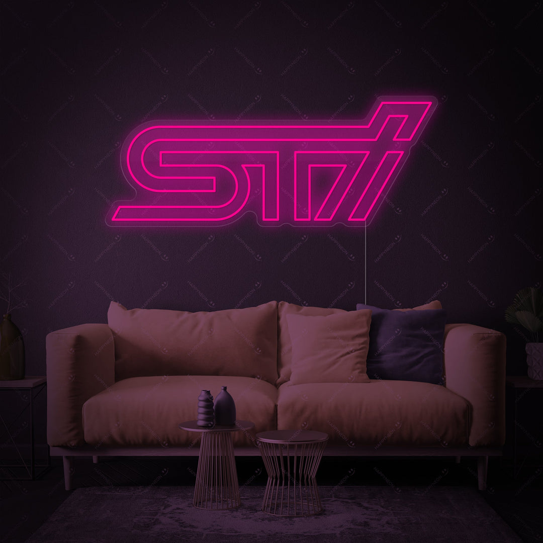 "Sti logo" Neonbord